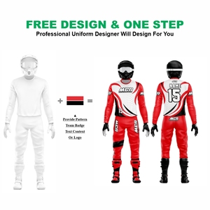 MCG Unisex Full Sleeve Motocross Racing Suit Digital Print 220g Quick Dry Breathable <b>Plus</b> <b>Size</b> % Polyester Adult ATV Road - Product Image 2