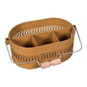 Portacubiertos metálico decorativo contemporáneo para una experiencia gastronómica elegante que crea un aspecto equilibrado y atractivo. - Product Image 6