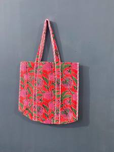 Sac fourre-tout en coton personnalisé pour femmes, motif vintage, multicolore, fermeture éclair durable, sac tendance, léger, sacs d'hiver et d'été - Product Image 2