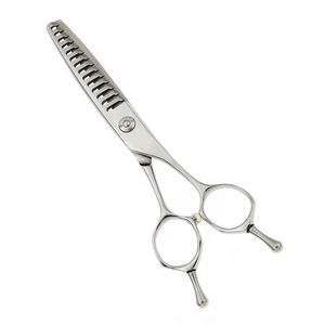 Premium 6 Inch Thinning Scissors 19 Teeth for Hair Cutting Professional Barber Texturizing <b>Shears</b> Stainless Steel Blending Tool - Product Image 4