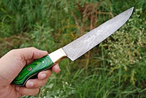 Custom Handmade Damascus Chef <b>Knife</b> Professional Kitchen <b>Knife</b> Razor <b>Sharp</b> Cooking <b>Knife</b> with Wooden Handle OEM Wholesale - Product Image 4