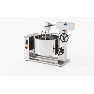Olla de vapor con inducción y revestimiento giratorio Amicook 380V/440V, modelo fácil de limpiar, preparación de alimentos por inducción, sazonado, cocción rápida - Product Image 5