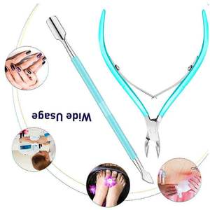 Cortacutículas de Acero Inoxidable, Removedor de Piel Muerta, Herramienta de Pedicura y Manicura, el Mejor Cortaúñas - Product Image 6