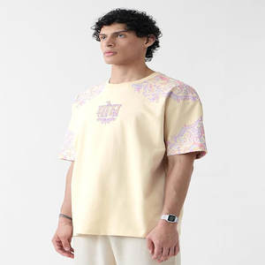 Nouveau été Offre Spéciale Patch broderie T-Shirts 100% coton haute qualité broderie à manches courtes hommes T-shirt - Product Image 1