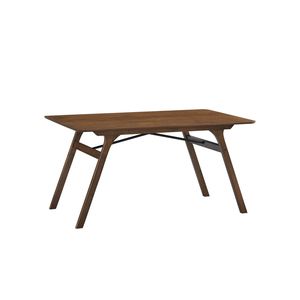 Set da Pranzo Kaela con Finitura Noce, Elegante Combinazione di Tavolo e Sedie - Product Image 4