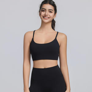 Soutien-gorge de sport léger et confortable pour femme, doux et extensible pour un usage quotidien, soutien-gorge de yoga basique, logo et design personnalisés - Product Image 6