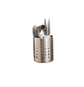 Increíble Diseño, Portacucharas de Acero Inoxidable Color Plata, Organizador de Cocina, Soporte para Cucharas, con Proveedor Mayorista de Fábrica - Product Image 3