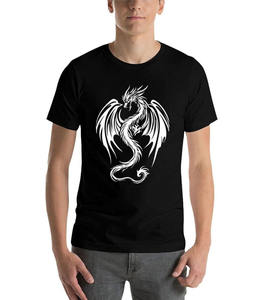 Camiseta de Alta Calidad Premium con Estampado Personalizado, 100% Algodón Tejido, Hombros Caídos, Manga Corta, Transpirable, Cuello Redondo, Estilo Urbano para Hombre - Product Image 2