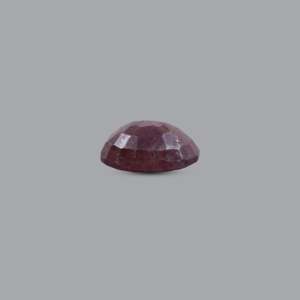Natural Pink Ruby Loose Gemstone 11.45 Carat Pear Oval Faceted for Fine Jewelry - Product Image 3