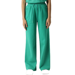 Pantalon large en toile pour femme, style vintage, 100 % coton, imperméable, écologique, toucher doux, coupe droite, idéal pour l'hiver - Product Image 3
