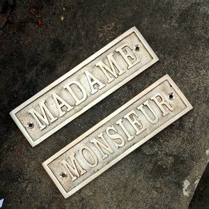 Decorative Solid Brass Wall Mounted Name <b>Plate</b> Sign for Main <b>Door</b> Office Cabin Hotel Room Interior Entrance Decor - Product Image 6