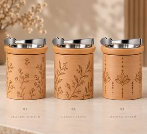 Porta Incienso Decorativo de Madera con Diseño Exterior Moderno para Incienso Tradicional y Decoración Interior Elegante - Product Image 6