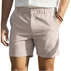 <b>Mens</b> Classic <b>Tailored</b> Chino <b>Shorts</b> Slim Fit 100% Cotton Eco-Friendly Quick Dry Flat Summer Lightweight Chino <b>Shorts</b> Breathable - Product Image 6