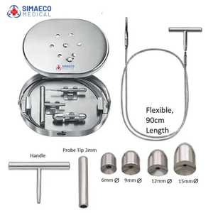 Juego Completo de Extractor de Venas Nabatoff, Acero Inoxidable, Manual, Certificado CE Clase I, Reutilizable, Cirugía General, Várices, 1 Año - Product Image 6