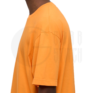 Camiseta de Algodón Grueso Personalizada para Hombre, Estilo Urbano, Hombros Caídos, Corte Holgado Informal, OEM ODM - Product Image 5