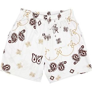 Pantalones Cortos Deportivos para Hombre con Estampado Paisley, Diseño de Bandana, Secado Rápido, para Entrenamiento Atlético - Product Image 1