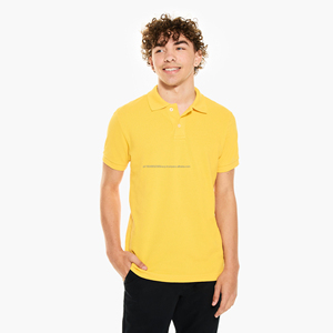 Polo T-shirt décontracté pour homme de haute qualité, respirant et personnalisable avec votre logo brodé, faible MOQ - Product Image 6