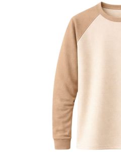 T-shirt à manches longues en jersey raglan personnalisé pour homme, coton et polyester, col rond, décontracté, manches contrastées, style baseball, fourniture de vêtements OEM - Product Image 3