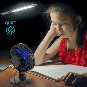 Ventilatore da Scrivania USB ABC Silenzioso e Portatile con Regolazione a 40 Gradi, Migliore Raffreddamento per Ufficio, 3 Velocità, Piccolo Gadget USB Potente - Product Image 5