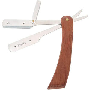 Navaja de Afeitar Plegable de Acero Inoxidable para Cejas, Barba y Cabello, Herramientas de Barbería para Hombre - Product Image 2