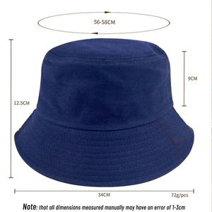 Gorra de pescador para exteriores, sombreros de cubo para hombres y mujeres, tela de algodón con logotipo personalizado, gorras de cubo lisas en blanco al por mayor de Vietnam - Product Image 4