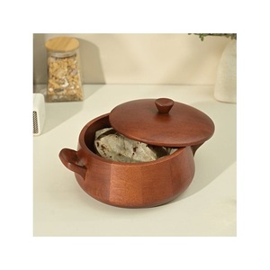 Wooden Chapati <b>Box</b> <b>Decorative</b> Meal Management Feature Intended to Improve Food Accessibility and Dining Room Styling - Product Image 1