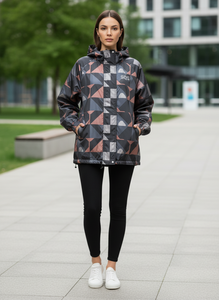 High Quality 100% Nylon Over Sized Breathable Zipper Windbreaker <b>Jacket</b> For Women Lightweight Nylon Outdoor <b>Running</b> <b>Jacket</b> - Product Image 5