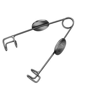Espéculo Oftálmico con Hojas Lisas de Acero Inoxidable, Instrumento Quirúrgico Manual para Oftalmología, Herramientas de Microcirugía Dentavex DC-S-9 con Certificación CE - Product Image 5