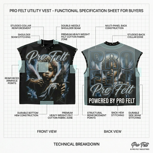 Cotton Polyester High Quality Sleeveless Tank Top Vintage Fashionable Style Custom Print Streetwear Hip Hop Casual Summer Shirt - Product Image 3