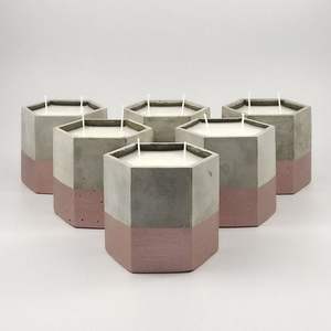 Portavelas de Concreto Hecho a Mano de Primera Calidad TCE para Decoración del Hogar, Centro de Mesa, Decoración de Interiores, Regalo - Product Image 3