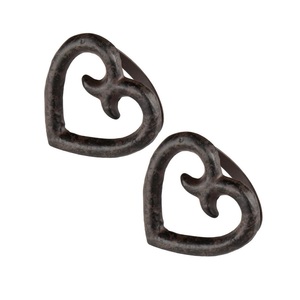 Anneaux de serviette en métal, design classique, construction durable, détails tressés distinctifs pour tables de dîner, banquets, célébrations - Product Image 1