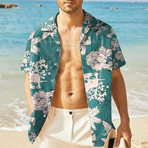 T-shirt hawaïen en coton doux de haute qualité pour homme, respirant et confortable, collection été, t-shirt de haute qualité - Product Image 4