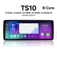 Radio para Auto con Pantalla Táctil de 12.3 Pulgadas, Carplay Inalámbrico, Estéreo Android para Reproductor GPS DSP Universal para Mercedes Clase GLE GLS
