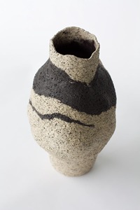 Handmade <b>Ceramic</b> Tabletop <b>Vase</b> Matte Finish Wabi-Sabi Design 100% Crafted Artistic Decor - Product Image 2