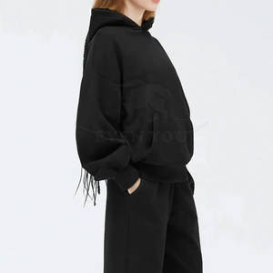 Sudaderas de alta calidad, tejido grueso de algodón, estilo urbano y moderno, para uso casual. - Product Image 6