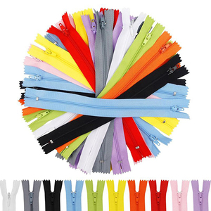 Fermetures éclair en nylon multicolores de haute qualité pour la couture de vêtements, la réparation de vêtements, la confection de jupes, de robes, de vestes, de sacs et d'accessoires - Product Image 1