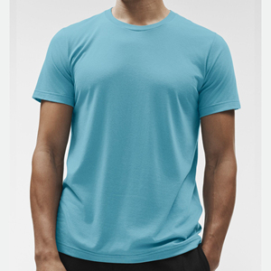เสื้อยืดผู้ชายคุณภาพสูง สีพื้น แขนสั้น คอกลม สวมใส่สบาย น้ำหนักเบา เหมาะสำหรับฤดูร้อน - Product Image 6