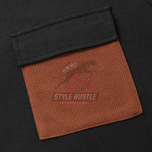 Camiseta cómoda de secado rápido 100% algodón para hombre, transpirable, de corte holgado, estampada y ecológica. - Product Image 4