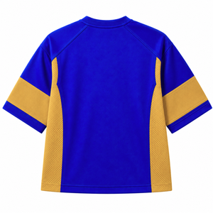 Maillot de football pour femmes de la sororité Sigma Gamma Rho, col en V, manches courtes, panneaux en mesh, évacuation de l'humidité, maillot de performance pour équipe - Product Image 4