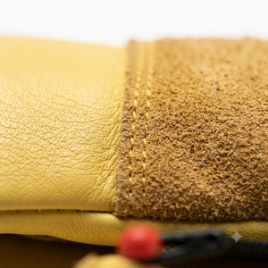 Reinforced Cowhide Grain Leather Heat Resistant Anti-Slip Workwear <b>Gloves</b> Comfortable Safety Industrial Hand Protection for - Product Image 4