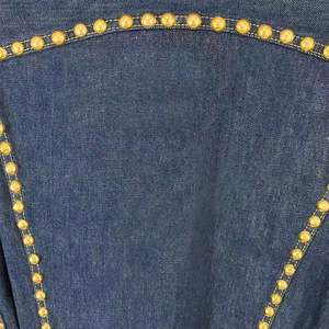 Nouvelle Collection – Blousons en Jean pour Homme, Couleurs Personnalisées, Strass, Col Rond, Logo Avant, Service OEM, Haute Qualité, 100% Coton - Product Image 4