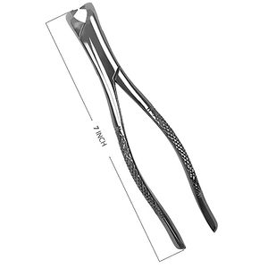 Pinzas de Extracción, Instrumento Quirúrgico para Extraer Dientes, para Molares Superiores e Inferiores, Dientes del Sabiduría, Uso Profesional por Dentistas, Aprobado por ISO - Product Image 2
