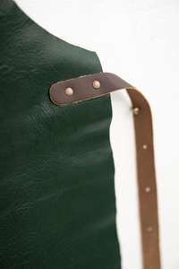 Tablier de Chef Exécutif en Cuir Véritable pour Cuisines de Haute Cuisine, Uniforme Professionnel de Luxe avec Emplacement pour Logo LPN-0262 - Product Image 2