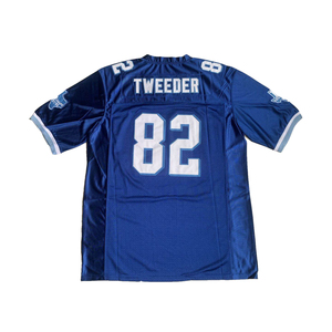 Jersey de fútbol americano hecho de poliéster para uso en equipo, impresión por sublimación personalizada, secado rápido. - Product Image 2