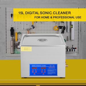 Professional 15L <b>Ultrasonic</b> <b>Cleaner</b> Digital Timer Heater 40kHz <b>Ultrasonic</b> <b>Cleaner</b> <b>Industrial</b> <b>Industrial</b> <b>Ultrasonic</b> <b>Cleaners</b> - Product Image 2