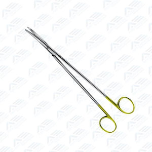 Tijeras de Disección Durotip Nelson Metzenbaum de 10.25 Pulgadas (260 mm), Curvas, de Acero de Alta Calidad, para Microcirugía - Product Image 4