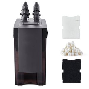 Filtro a Canister 396GPH con Pompa Potente a 4 Stadi, Macchina Esterna per la Pulizia e la Circolazione dell'Acqua dell'Acquario, Media XL 10L/5L per Acquario - Product Image 1