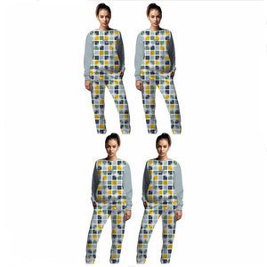 Ensemble 2 pièces pour femmes, imprimé personnalisé, pour usage extérieur, respirant, faible MOQ, en coton - Product Image 6