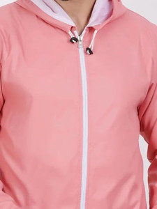 Veste coupe-vent imperméable à fermeture éclair avec logo personnalisé pour hommes - Veste de pêche en plein air, séchage rapide, respirante, UPF 35, écologique, de haute qualité - Product Image 3