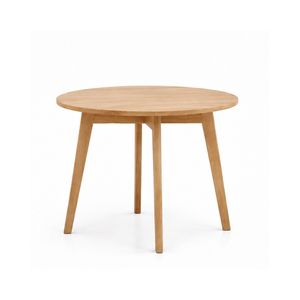 ARTERRA Juego de Comedor Redondo de Madera de Teca Escandinava Moderna y Lujosa con Sillas con Brazos para Hotel - Product Image 3